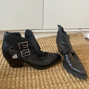 Barbara Bui Leather Booties